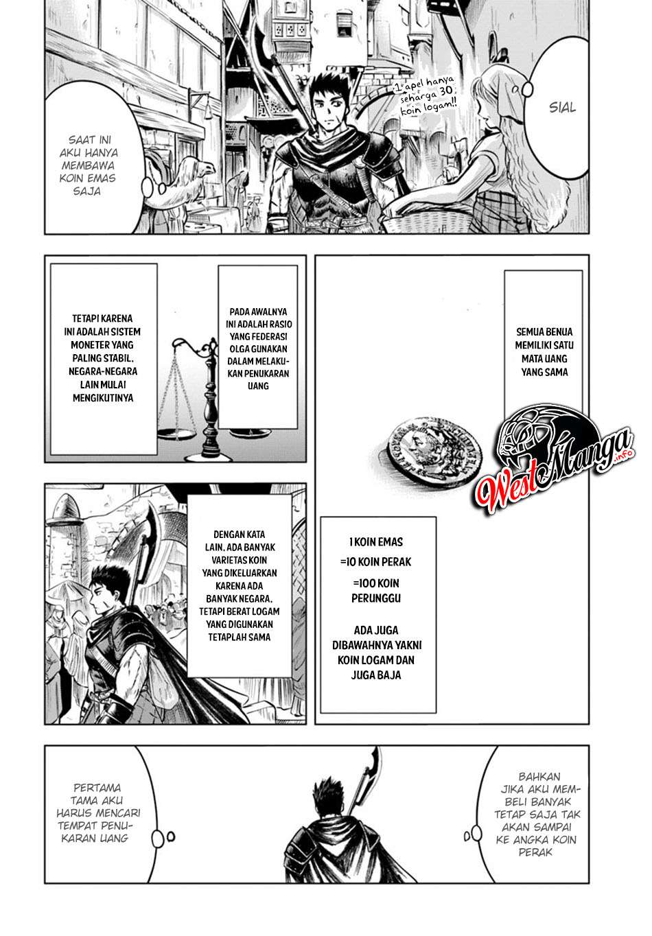 Oukoku E Tsuzuku Michi Chapter 04.2 Bahasa Indonesia